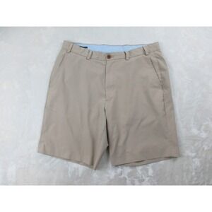 Brooks Brothers Shorts Mens 36 Brown Tan Chino Lightweight Golf Golfer Casual*